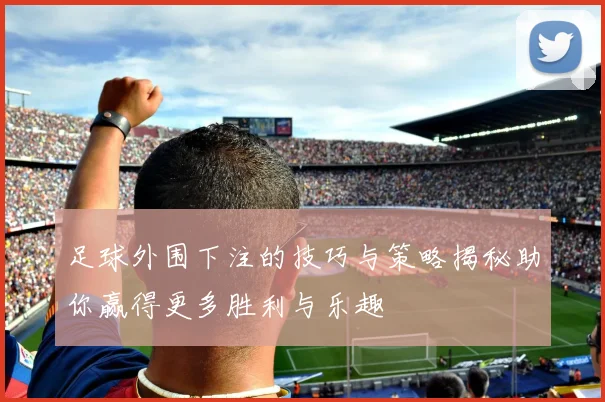 足球外围下注的技巧与策略揭秘助你赢得更多胜利与乐趣